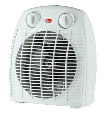 Тепловентилятор SAKURA SA-0514W  2000Вт, спираль, горизонтальный, регулируемый термостат, 3 режима