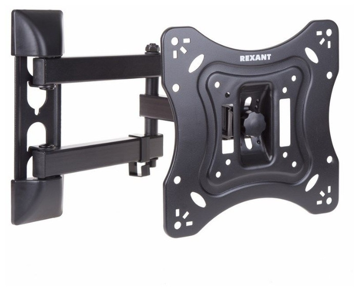 Кронштейн для телевизора REXANT 17"- 42" наклонно-поворотный Кронштейн для телевизора REXANT 17"- 42" наклонно-поворотный