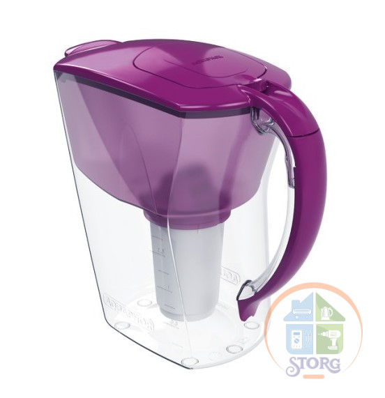 Фильтр кувшин для воды Аквафор Аквамарин 3.8л. с модулем А5 (цикламеновый)