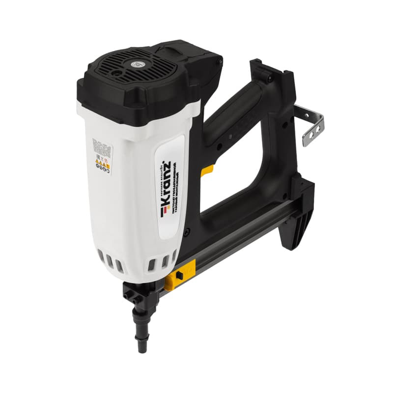 Гвоздезабивной пистолет газовый монтажный KRANZ GN95, 95Дж, длина гвоздей 15-40мм, диаметр 2,7-3мм