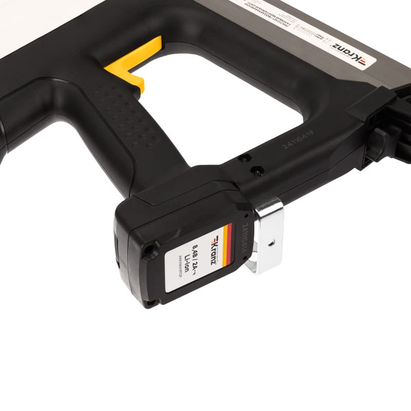 Гвоздезабивной пистолет газовый монтажный KRANZ GN95, 95Дж, длина гвоздей 15-40мм, диаметр 2,7-3мм