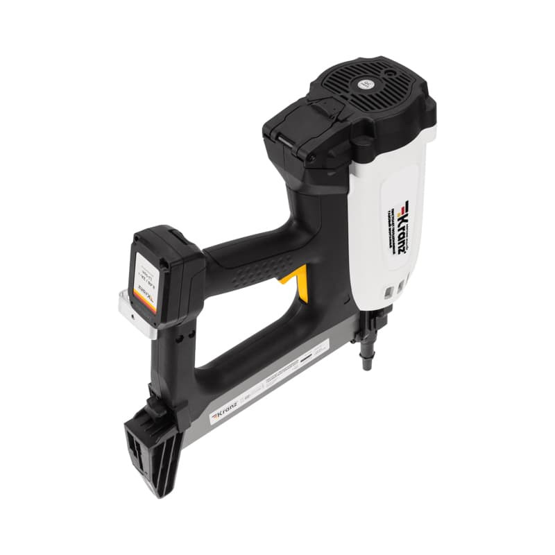 Гвоздезабивной пистолет газовый монтажный KRANZ GN95, 95Дж, длина гвоздей 15-40мм, диаметр 2,7-3мм