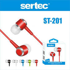 Наушники SerteC ST-201, mp3, черн.бел.гол.красн.зелен, (Супер Цена!!!)