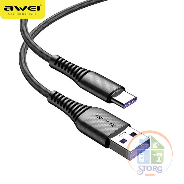 USB Кабель Awei CL-69 Type-C black