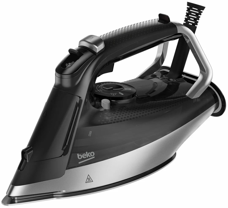 Утюг Beko SIM 5124 A черный, 2400 Вт, 45 г/мин, 230 г/мин, 300 мл