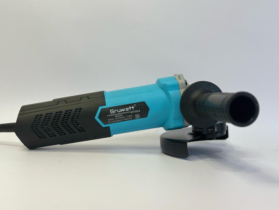 Машина угловая шлифовальная Gruwatt AG012, 125 мм, 1100 Вт, 11000 об/мин Машина угловая шлифовальная Gruwatt AG012, 125 мм, 1100 Вт, 11000 об/мин