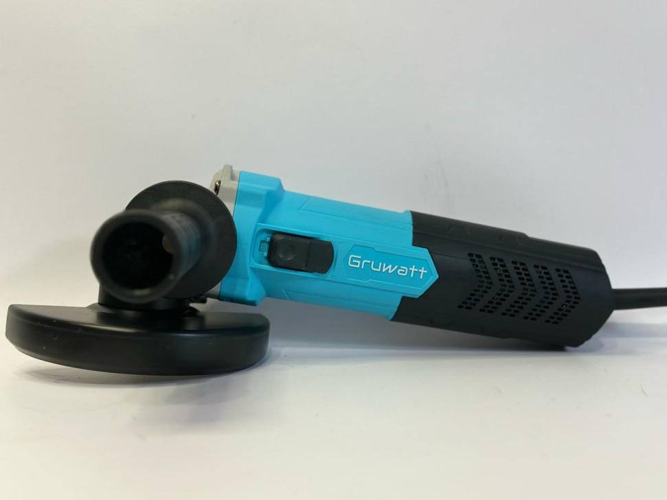 Машина угловая шлифовальная Gruwatt AG012, 125 мм, 1100 Вт, 11000 об/мин Машина угловая шлифовальная Gruwatt AG012, 125 мм, 1100 Вт, 11000 об/мин