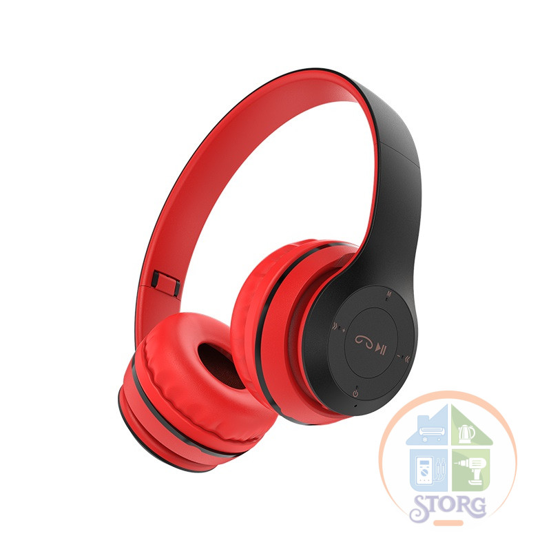 Беспроводной наушник полноразмерные Borofone BO4 Charming (red)