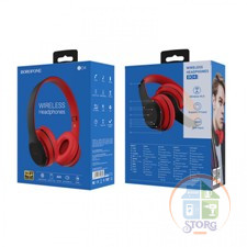 Беспроводной наушник полноразмерные Borofone BO4 Charming (red)