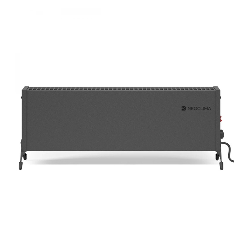 Конвектор электрический Neoclima Nano 2000B Черный, 2000 Вт, 25 м2, термостат