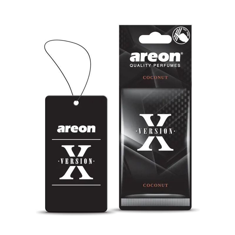 Ароматизаторы для автомобиля AREON X-VERSION "Coconut"