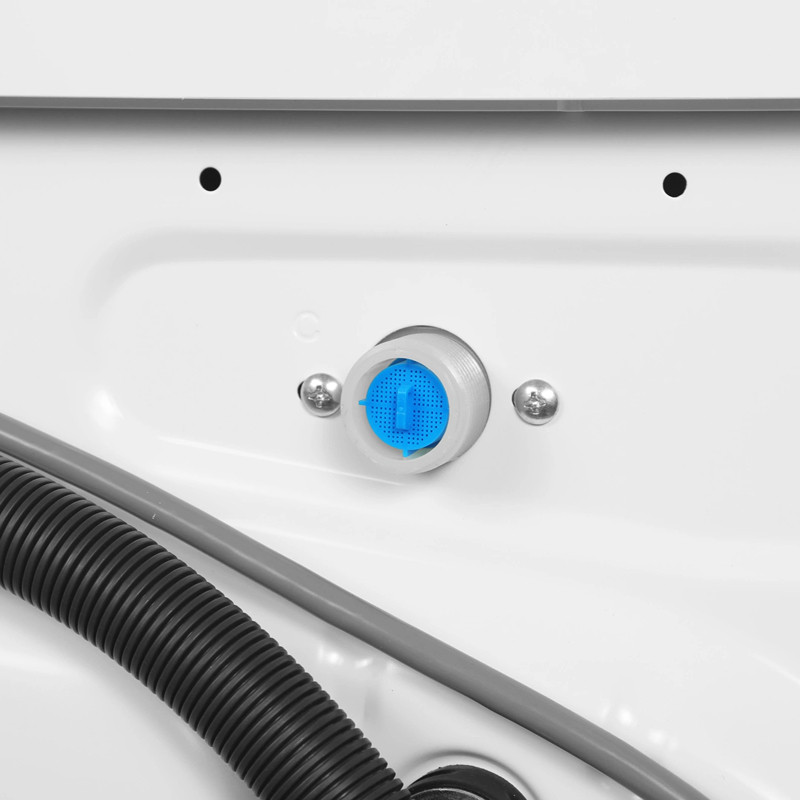 Стиральная машина Hyundai WME6003, Белый, 6кг, 40л, инверторный мотор, пар, 59.5x85x44см