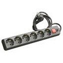 Сетевой фильтр Perfeo 1,8м, 5 розеток, 2 USB с вых.до 2А , коричневый (удобно,креативно,качественно)
