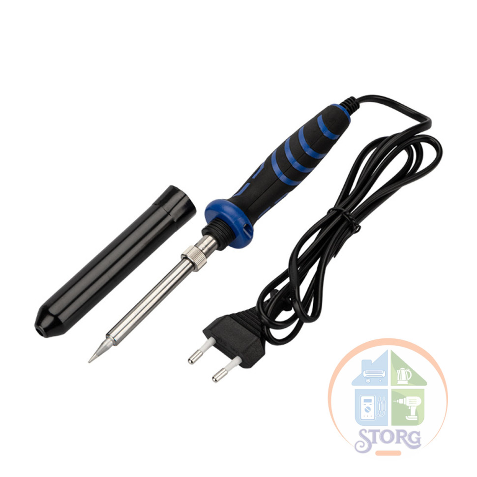 Паяльник с керамическим нагревателем, долговечное жало REXANT (Профи) 220V/40 Вт (ZD-721NA)
