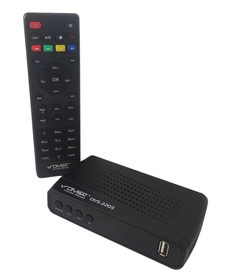 Цифровой эфирный приемник Divisat DVS-T2 - 2203 (H.265,T2, Youtube, IPTV)