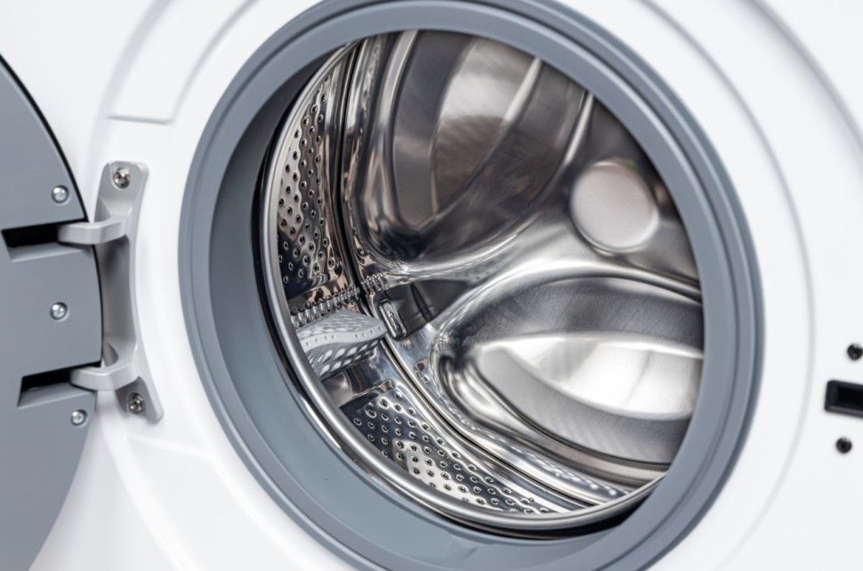 Стиральная машина Midea MF01610US40/W Белый, 6кг, 1000об/мин, пар, 15 прог., 59,5х40х85см