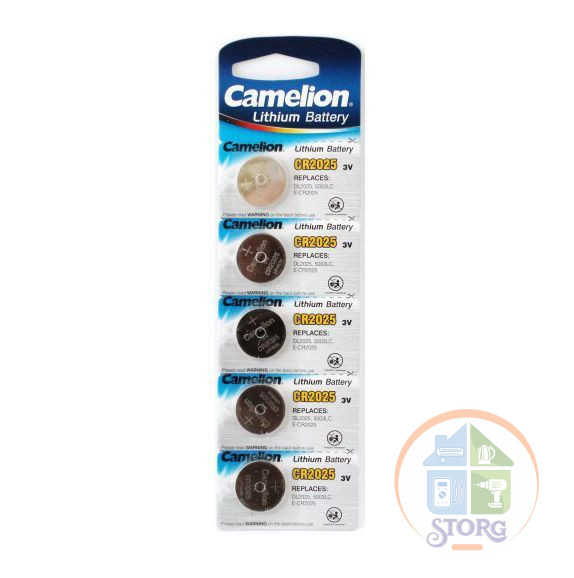 АКЦИЯ! Элемент питания CAMELION CR 2025 / 5 BL