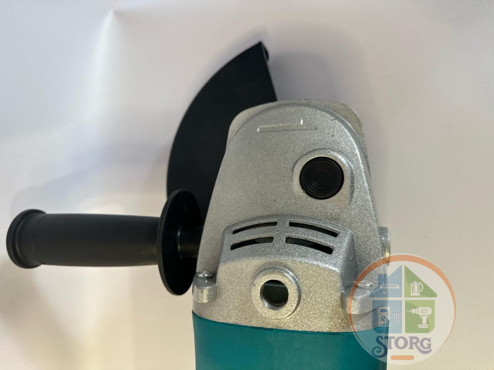 Машина угловая шлифовальная Gruwatt, диск d-230мм, 2600 Вт, 6500 об/мин вращение ручки, плавный пуск
