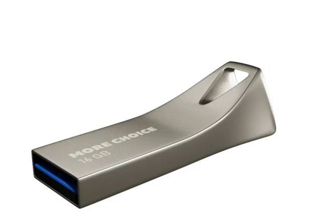 USB Флеш накопитель 128GB 3.0 More Choice MF128m металл (Silver)