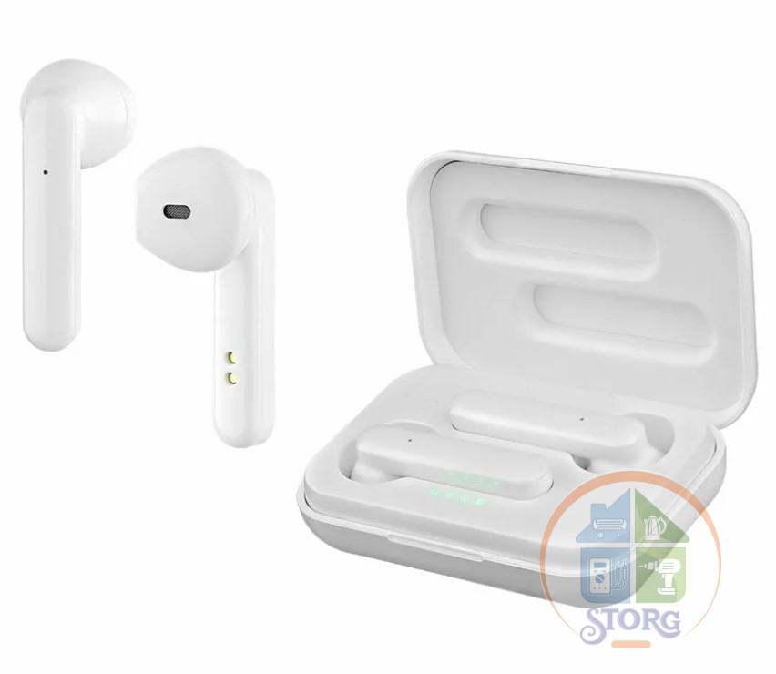 Perfeo BT TWS наушники A.Pods вкладыши COMFY белые автосопряжение