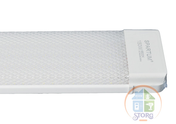 Светильник линейный светодиодный SPARTUM 150W=100W призма (6500K) 1200х95х25мм