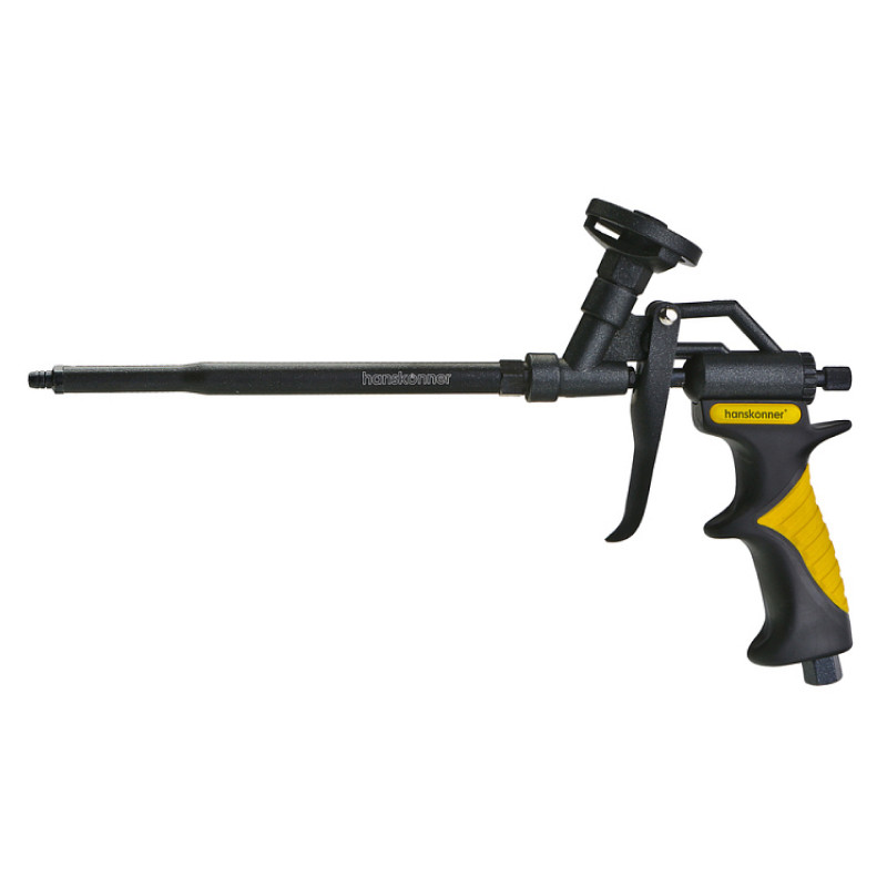 Пистолет для монтажной пены Hanskonner HK1073-06-02, тефлон, усиленная рокоятка