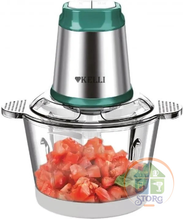 Измельчитель Чоппер KELLI KL-5216, 1300 Вт, 2.8л, 2 скорости