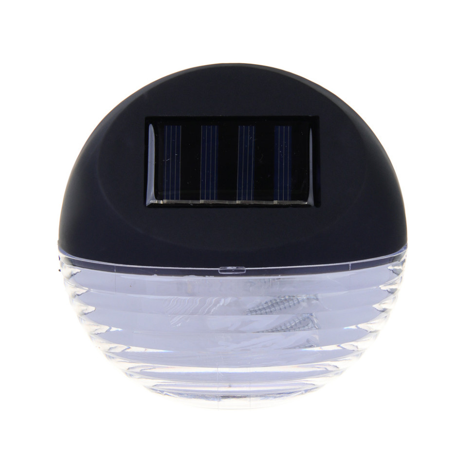 Фонарь садовый на солнечной батарее INBLOOM, 11х11х4.4см, 2LED, шампань,1x1.2V 200mAh NI-MH, пластик