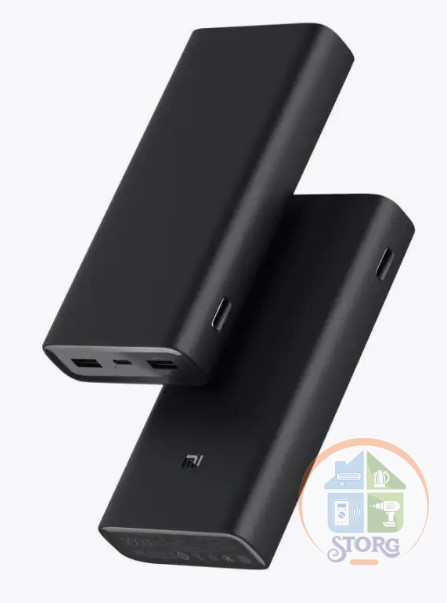 Аккумулятор внешний POWER BANK XIAOMI 3 Pro 20000mAh Black 50W (PB2050SZM) (черный) (Гр.30дн.)