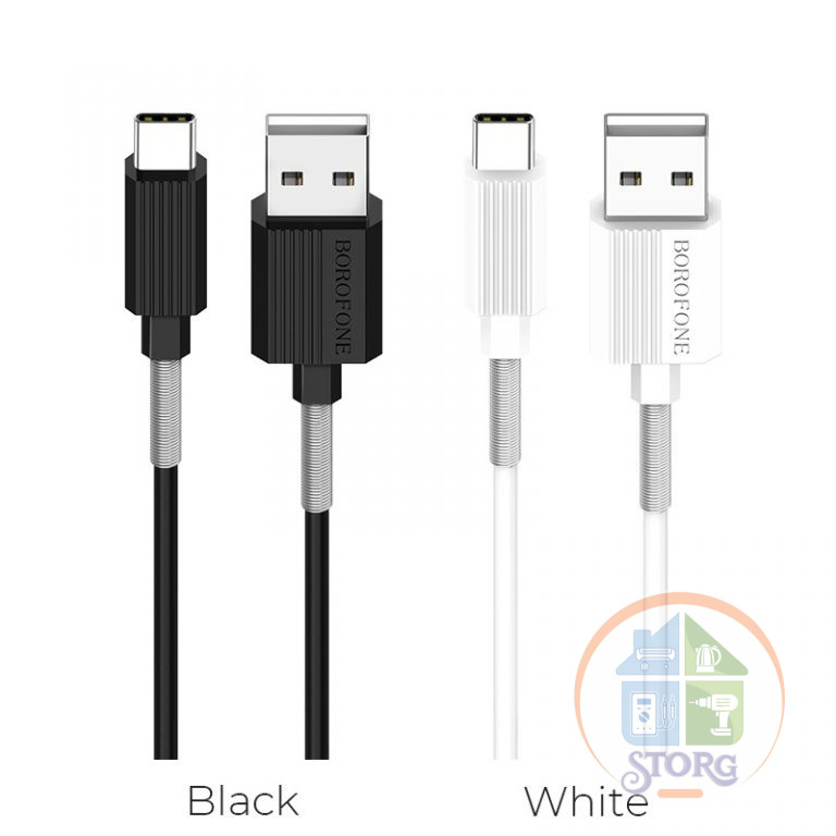 Кабель USB Borofone BX11 UJet  Micro 1000mm (white)