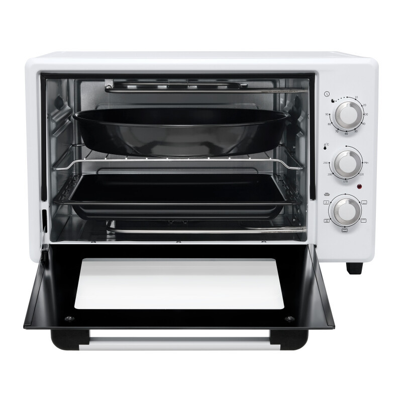 Духовой шкаф making Oasis everywhere M-40CW1, белый, 40 л, 1500Вт, конвекция, 5 режимов, таймер