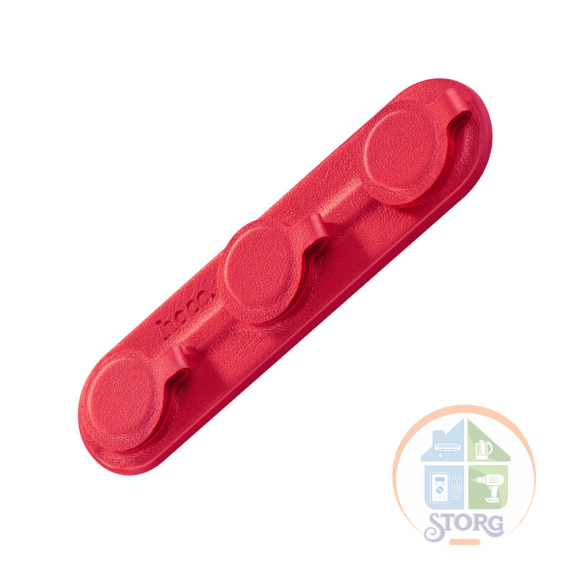 Hoco PH14 Magnetic cable manager (держатель для USB кабеля) (red) Холдер (автодержатель)