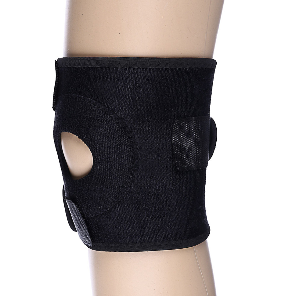 Суппорт на колено, на липучке SILAPRO 50х15см, полиэстер, неопрен