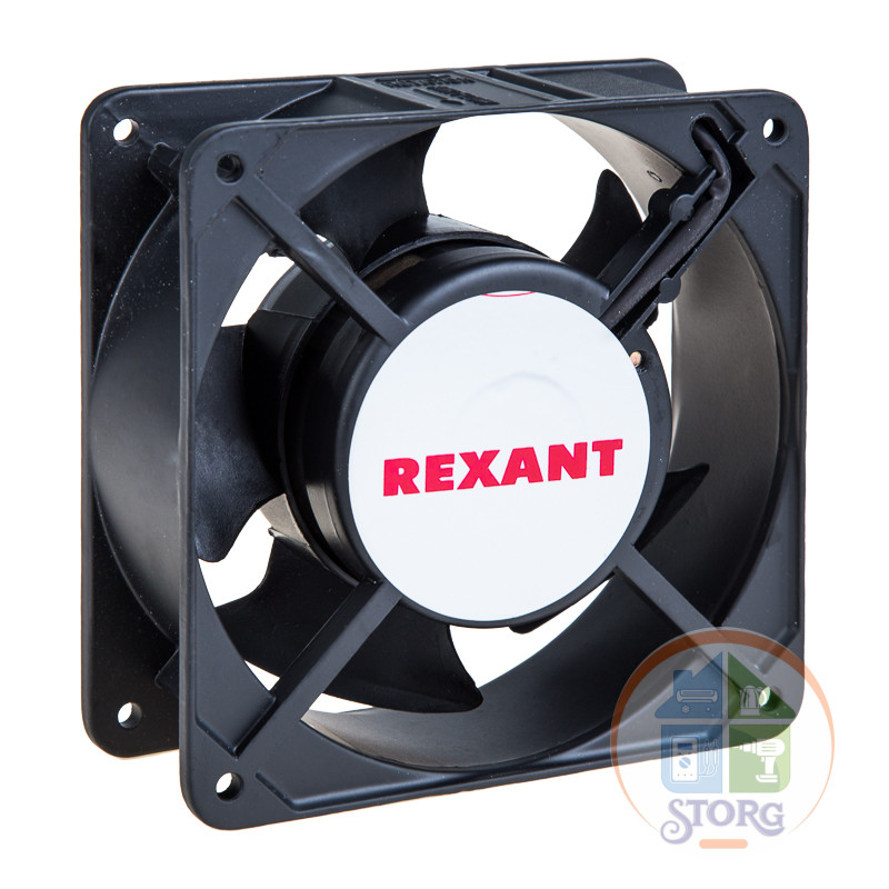 Вентилятор осевой RQA 12038HST, AC 220В REXANT