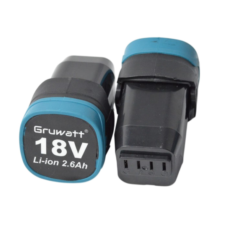 Дрель аккумуляторная ударная бесщеточная GROWER DBL-C1, 2-Li-ion аккум., медная обмотка,