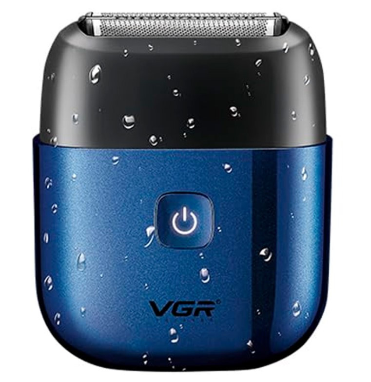 Электробритва VGR V-304 Professional Влажное,сухое бритье; АКБ 60мин, влагозащита IPX7