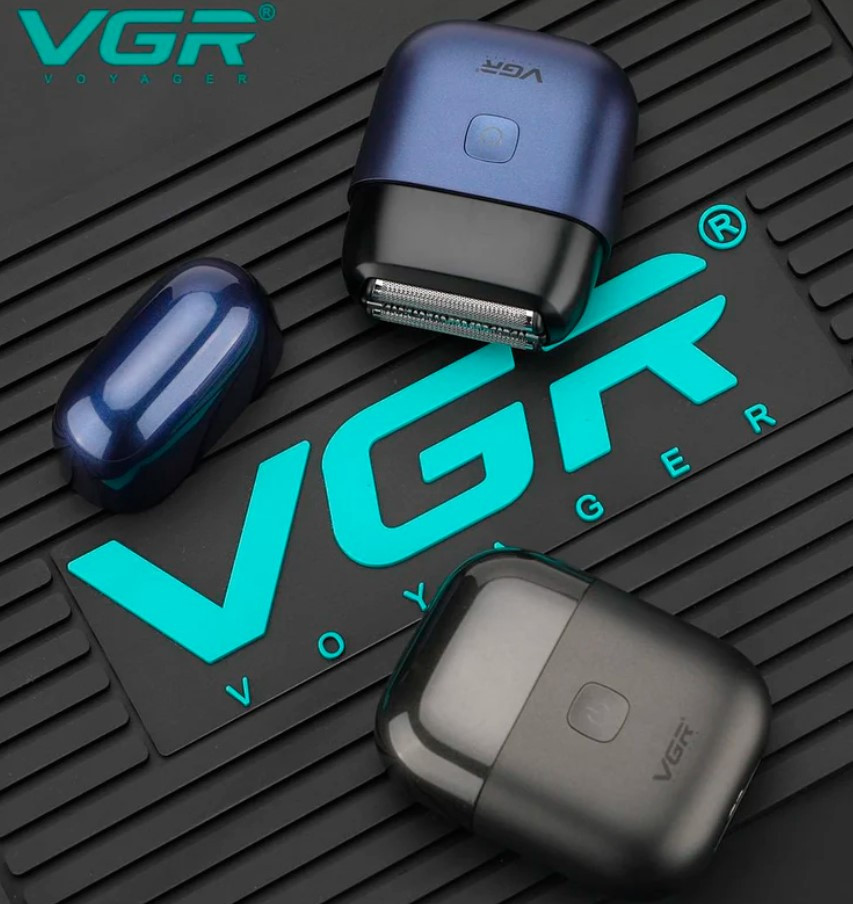 Электробритва VGR V-304 Professional Влажное,сухое бритье; АКБ 60мин, влагозащита IPX7