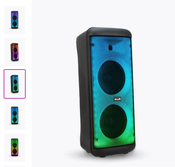 Портативная акустическая система Eltronic 20-55 WAVE 800 черный