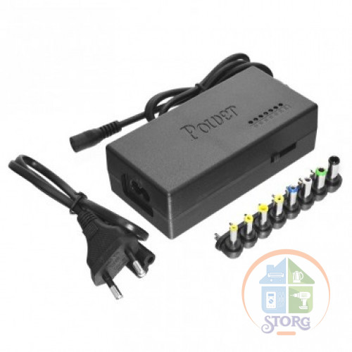 Блок питания универсальный для ноутбуков LP-508 12-24V 150W 8 насадок (black)
