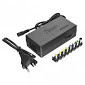 Блок питания универсальный для ноутбуков LP-508 12-24V 150W 8 насадок (black)