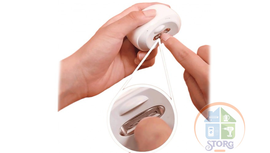 Электрические кусачки для ногтей Xiaomi Seemagic Pro nail clippers(SMPH-ZJD03S)     white