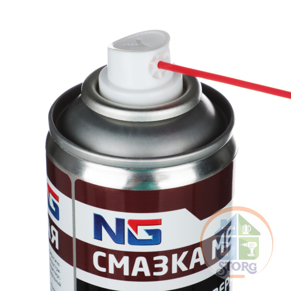 Смазка высокотемпературная медная ЕРМАК / NG, 335 мл (аэрозоль)