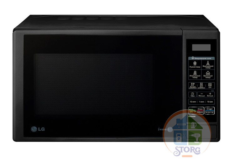 Микроволновая печь LG MS2042DB 700Вт 20л., черный , сенсор
