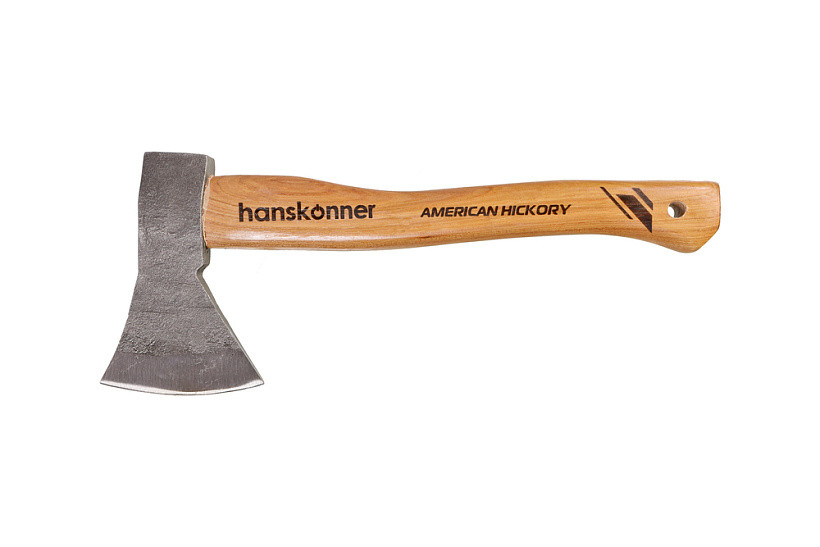 Топор деревянный Hanskonner HK1015-02-WD0600, 600г, рукоятка гикори 360мм