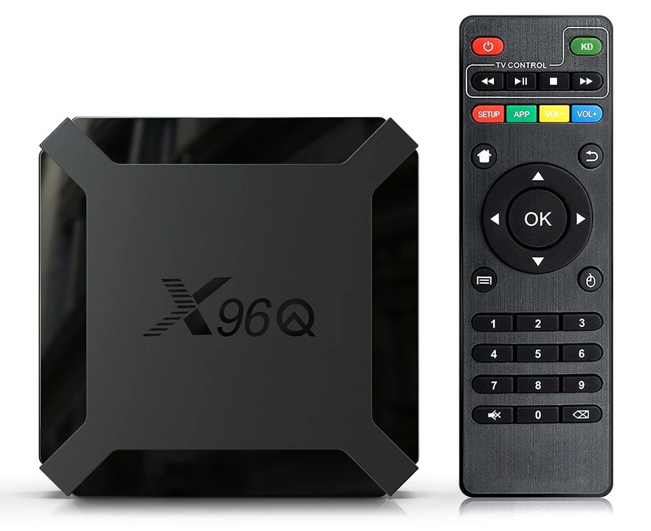Андроид ТВ приставка SMART TV BOX X96Q NEW , Allwinner H313, 2Gb/16Gb Android 10 (гр.90дн)
