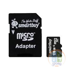 MicroSDXC флэш-накопитель 64GB Class 10 SmartBuy + adapter