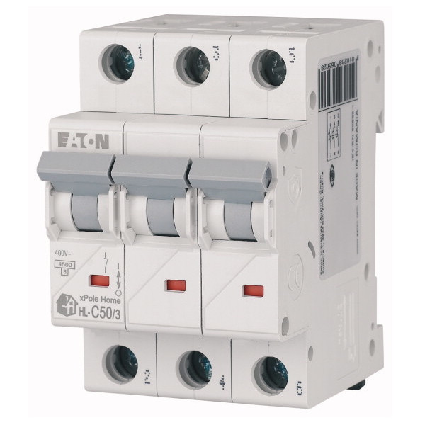 Выключатель автоматический модульный EATON HL-50/3