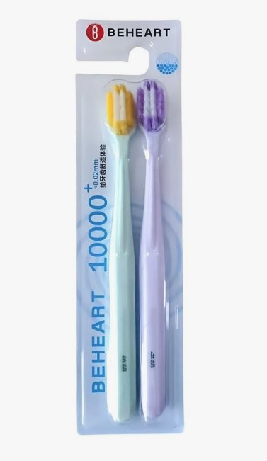 Набор зубных щёток Xiaomi BEHEART Wide Head Soft Bristle Toothbrush 2шт Набор зубных щёток Xiaomi BEHEART Wide Head Soft Bristle Toothbrush 2шт
