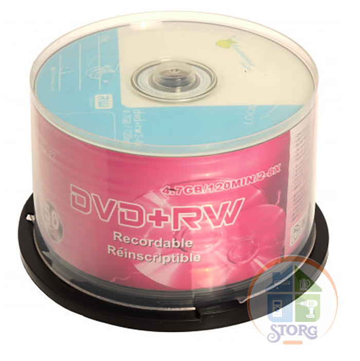 Диск оптический BANAN  DVD+RW
