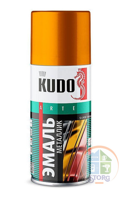 Эмаль металлик Вечное Золото/ 520 мл / KUDO KU-1060